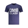 CAVALLI CLASS T-SHIRT MANICHE CORTE UOMO BLU