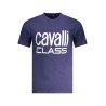 CAVALLI CLASS T-SHIRT MANICHE CORTE UOMO BLU