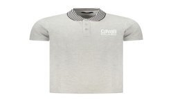 CAVALLI CLASS POLO MANICHE CORTE UOMO GRIGIO