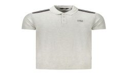 CAVALLI CLASS POLO MANICHE CORTE UOMO GRIGIO