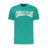 CAVALLI CLASS T-SHIRT MANICHE CORTE UOMO VERDE