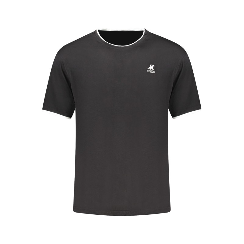 U.S. GRAND T-SHIRT MANICHE CORTE UOMO NERO