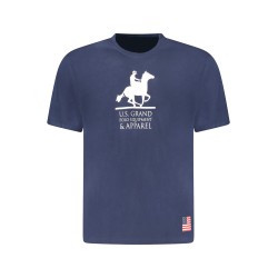 U.S. GRAND T-SHIRT MANICHE CORTE UOMO BLU