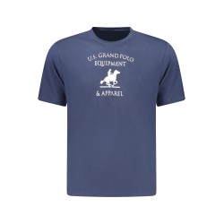 U.S. GRAND T-SHIRT MANICHE CORTE UOMO BLU