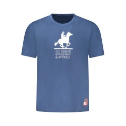 U.S. GRAND T-SHIRT MANICHE CORTE UOMO BLU