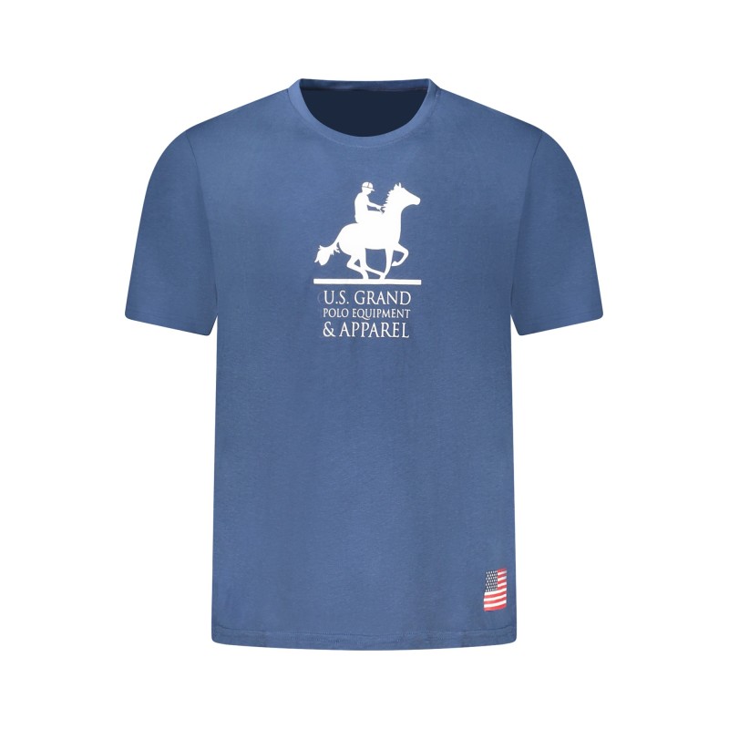U.S. GRAND T-SHIRT MANICHE CORTE UOMO BLU