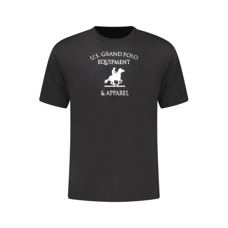 U.S. GRAND T-SHIRT MANICHE CORTE UOMO NERO
