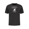 U.S. GRAND T-SHIRT MANICHE CORTE UOMO NERO