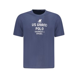 U.S. GRAND T-SHIRT MANICHE CORTE UOMO BLU