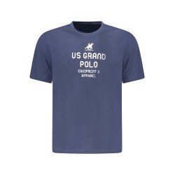 U.S. GRAND T-SHIRT MANICHE CORTE UOMO BLU