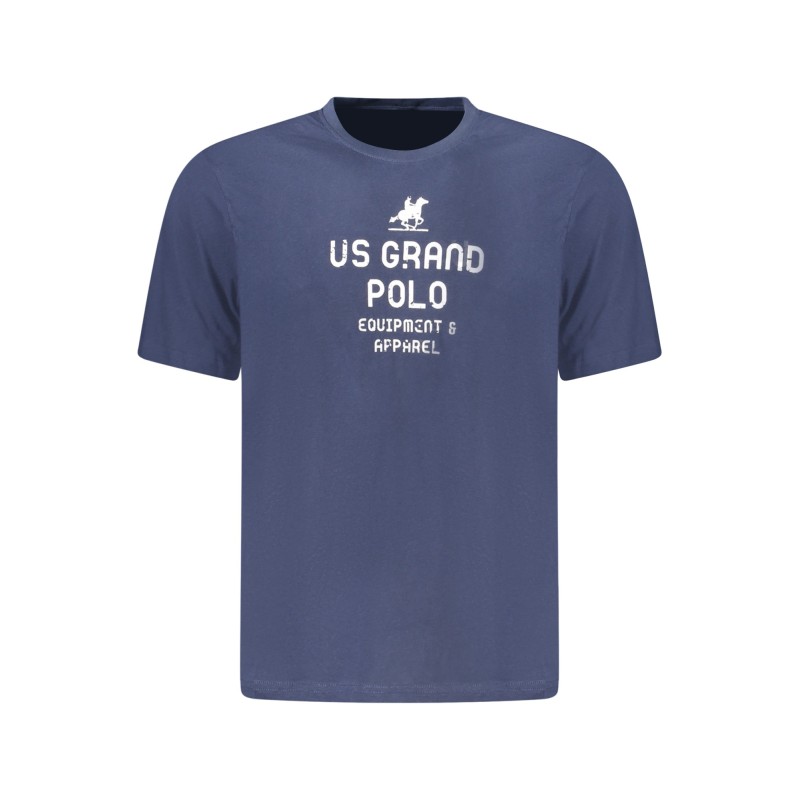 U.S. GRAND T-SHIRT MANICHE CORTE UOMO BLU