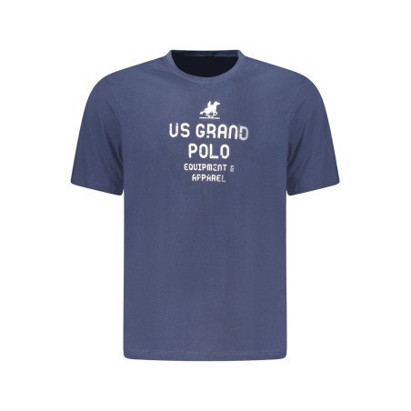 U.S. GRAND T-SHIRT MANICHE CORTE UOMO BLU