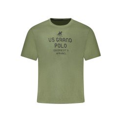 U.S. GRAND T-SHIRT MANICHE CORTE UOMO VERDE