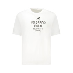 U.S. GRAND T-SHIRT MANICHE CORTE UOMO BIANCO