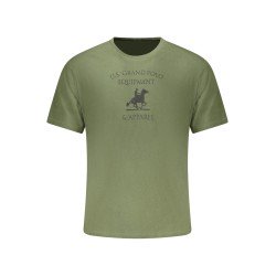 U.S. GRAND T-SHIRT MANICHE CORTE UOMO VERDE
