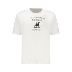 U.S. GRAND T-SHIRT MANICHE CORTE UOMO BIANCO