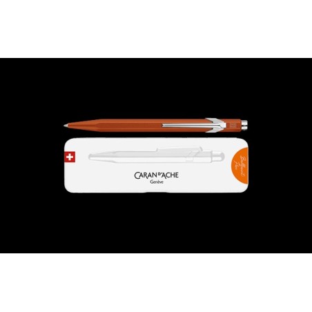 Stylo bille 849™ Colormat-X Orange avec étui slimpack