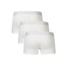 BIKKEMBERGS BOXER UOMO BIANCO
