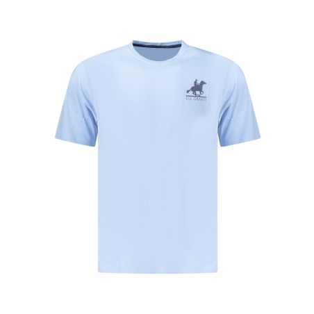 U.S. GRAND T-SHIRT MANICHE CORTE UOMO AZZURRO
