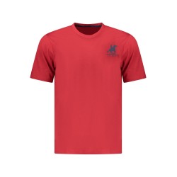 U.S. GRAND T-SHIRT MANICHE CORTE UOMO ROSSO