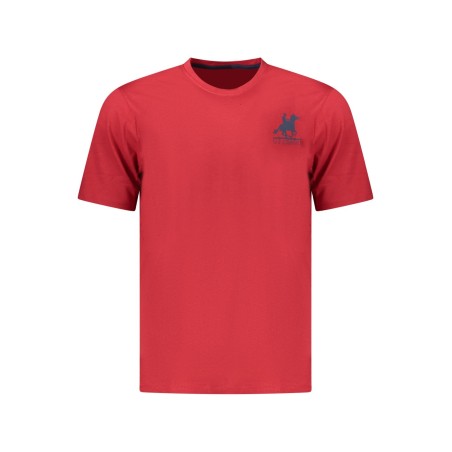 U.S. GRAND T-SHIRT MANICHE CORTE UOMO ROSSO