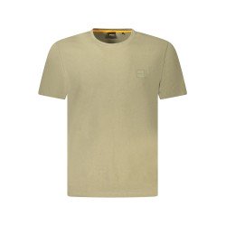 BOSS T-SHIRT MANICHE CORTE UOMO VERDE