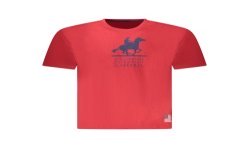 U.S. GRAND T-SHIRT MANICHE CORTE UOMO ROSSO