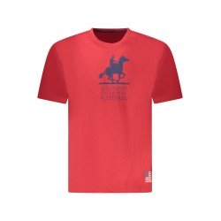 U.S. GRAND T-SHIRT MANICHE CORTE UOMO ROSSO