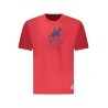 U.S. GRAND T-SHIRT MANICHE CORTE UOMO ROSSO