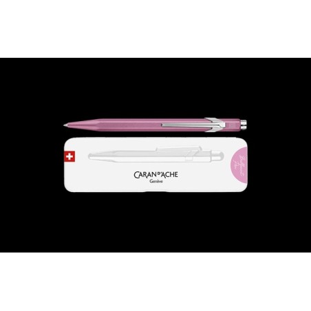 Stylo bille 849™ Colormat-X Rose avec étui slimpack