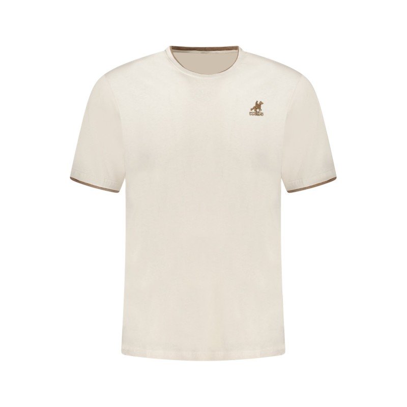 U.S. GRAND T-SHIRT MANICHE CORTE UOMO BEIGE