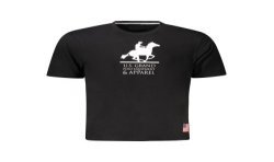 U.S. GRAND T-SHIRT MANICHE CORTE UOMO NERO