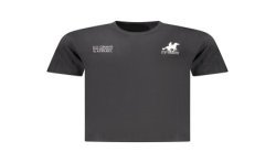 U.S. GRAND T-SHIRT MANICHE CORTE UOMO NERO