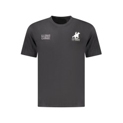 U.S. GRAND T-SHIRT MANICHE CORTE UOMO NERO