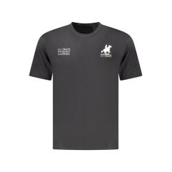 U.S. GRAND T-SHIRT MANICHE CORTE UOMO NERO