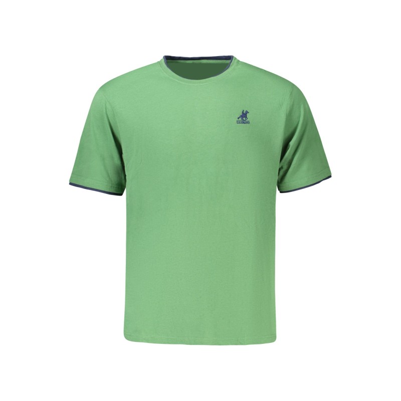 U.S. GRAND T-SHIRT MANICHE CORTE UOMO VERDE