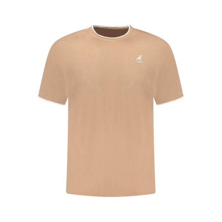 U.S. GRAND T-SHIRT MANICHE CORTE UOMO MARRONE