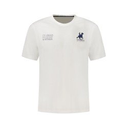 U.S. GRAND T-SHIRT MANICHE CORTE UOMO BIANCO