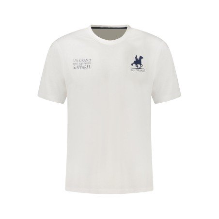 U.S. GRAND T-SHIRT MANICHE CORTE UOMO BIANCO