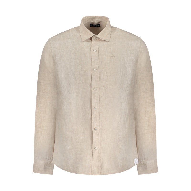 NORTH SAILS CAMICIA MANICHE LUNGHE UOMO BEIGE