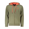 NORTH SAILS FELPA CON ZIP UOMO VERDE