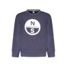 NORTH SAILS FELPA SENZA ZIP BAMBINO BLU