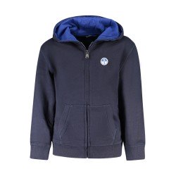 NORTH SAILS FELPA CON ZIP BAMBINO BLU