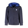 NORTH SAILS FELPA CON ZIP BAMBINO BLU