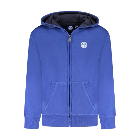 NORTH SAILS FELPA CON ZIP BAMBINO BLU