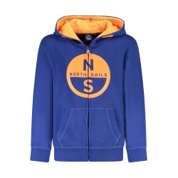 NORTH SAILS FELPA CON ZIP BAMBINO BLU