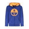 NORTH SAILS FELPA CON ZIP BAMBINO BLU