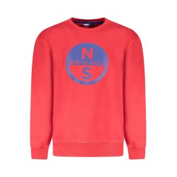 NORTH SAILS FELPA SENZA ZIP BAMBINO ROSSO