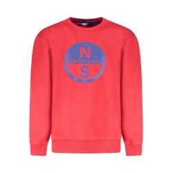 NORTH SAILS FELPA SENZA ZIP BAMBINO ROSSO