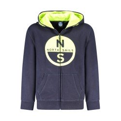 NORTH SAILS FELPA CON ZIP BAMBINO BLU